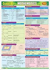 amazon in buy class 6 mathematics wall chart multicolor