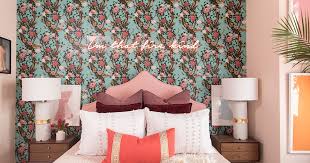 From classic prints to offbeat, modern renditions, there's covered in a traditional wallpaper, this bedroom looks feels neat, tidy, and contemporary thanks to the tonal color scheme. Romantic Wallpaper For Bedrooms Stunning Florals Milton King