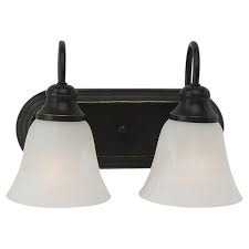 Sea Gull Lighting 44940 Windgate 2 Light Bathroom Vanity Light Walmart Com Walmart Com