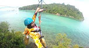 Make use of sabah travel's complimentary service to plan your travel with us. Zipline Picture Of Coral Flyer Pulau Gaya Tripadvisor