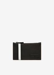 4.6 out of 5 stars. Babe Mens Business Card Holder Black Coated Cotton Canvas Bally