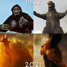 Kong memulai debutnya pada 31 maret 2021, baik di bioskop maupun di hbo max. Godzilla And King Kong Comparison Godzilla Vs Kong Know Your Meme