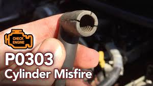 Fixing A Cylinder Misfire Check Engine Light Cylinder Misfire Code P0303 Youtube