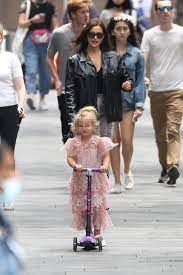 Irina shayk shares first photo of daughter lea & 'daddy' bradley cooper is involved, too! Irina Shayk S Daughter Lea Rides Scooter In Princess Dress Pics Hollywood Life