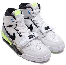 nike x don c air jordan legacy 312 nrg white black volt vivid blue aq4160 107 スニーカー ナイキ ジョーダン