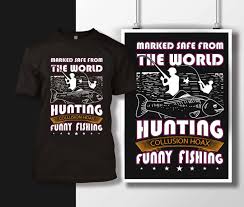 It's the type of process that just doesn't lend itself to economical short run printing but can be used to create your own custom team / event / tournament shirts to great effect. Create Custom Fishing T Shirt Design By Graphdesignking Fiverr