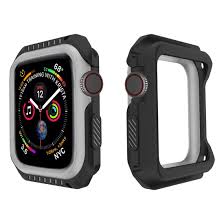 Smart Watch Shockproof Two Color Protective Case For Apple Watch Series 3 42mm Black Grey Alexnld Com