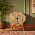 New Arrival – Wooden Cane Side Table product image