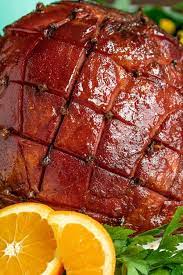 Honey Glazed Ham Is An Easy Recipe For Baked Ham With A Glaze Made Form Honey Brown Suga Recipes With Cooked Ham Honey Baked Ham Recipe Baked Ham Glaze Recipe
