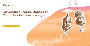 Bila di bulan ramadhan kita sedang berbuka puasa di rumah orang lain, entah saudara atau kerabat, alangkah baiknya kita mendoakan pemilik rumah. Kewajiban Puasa Ramadan Dalil Dan Keutamaannya