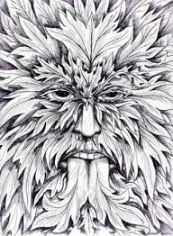 Green Man Coloring Pages Google Search Coloring Pages Green Man Coloring Books