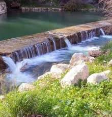 نبع وادي الحجير جنوب لبنان Outdoor Waterfall Water