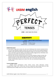 Soal pts bahasa inggris kelas 10 semester ganjil. Elisabet Dian P Ukbm Bahasa Inggris Lintas Minat Kelas Xi Perfect Tenses