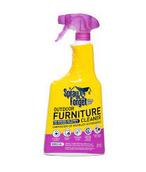 Rinse the furniture by spraying with the garden hose. Spray And Forget 24 Oz Outdoor Furniture Cleaner Spray Forget