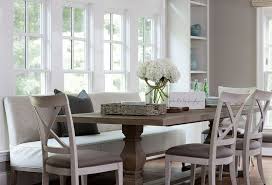 26 dining room sets (big and small) with bench seating (2020). Dining Table With Upholstered Bench And Chairs Transitional Dining Room Dining Room Bench Dining Table With Bench Transitional Dining Room