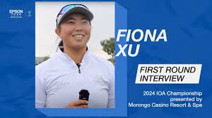 Fiona Xu First Round Interview | 2024 IOA Championship presented by Morongo Casino Resort & Spa