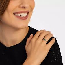 Inel din argint My Precious Green