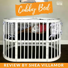 8 In 1 Convertible Round Crib Made Of Solid Pine Wood White Mattress Included Cribs Round Cribs Unique Cribs