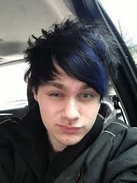 Blue Hair 5sos Michael Clifford Michael