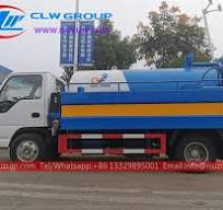 ISUZU NJR 4 ton sewer jet truck for sale Peru