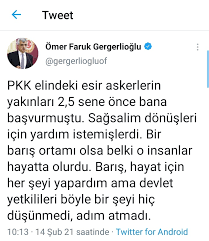 Salih gergerlioğlu, ömer faruk gergerlioğlu'nun tutuklanması için gelindiğini aktardı. Yekvucut On Twitter Teror Orgutu Pkk Nin Taseronu Hdp Den Milletvekili Secilen Omer Faruk Gergerlioglu Sehit Edilen Sivillerle Ilgili Devleti Sucladi Kahrolsunpkk Https T Co 4yxruzgpsz