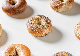 Black And White Bagel Fresh Made Bagels Stocksy United Bagel Newyorkstyle Everythingbagel Stockphoto Bagel Recipe Everything Bagel Food
