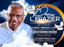 We remember the life of King “Paris L. Frazier” who departed this life