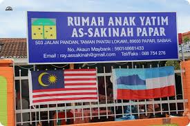 Pertubuhan kebajikan untuk anak yatim islam pejabat daerah dan tanah bentong, wisma seri bentong, 28700 bentong, pahang tel/fax Rumah Anak Yatim As Sakinah Abu Nuha Corner
