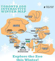 Toronto zoo is a real treat for animal lovers offering tons of excitement and a great learning the zoo is major tourist attraction of toronto and provides a unique wildlife experience with lots of fun and. Toronto Zoo Winter Map