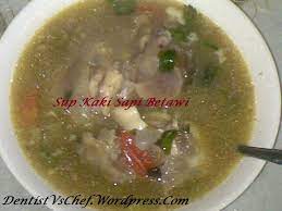 Resep Sop Kaki Sapi Khas Betawi Ala Dentist Chef Resep Makanan Resep Sup Resep