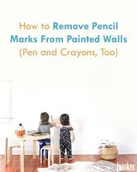 Use a magic eraser for marks left by children's colouring. Pin On Wall Decor