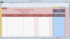Rumus excel jurnal umum ke buku besar. Rumus Excel Akuntansi Jurnal Umum 2021