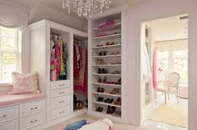 Diy custom master closet upgrade. Window Seat In Closet Houzz