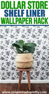 Black And White Contact Paper Dollar Tree Dollar Store Hack Peel And Stick Wallpaper Dollar Store Diy Dollar Stores Dollar Store Decor