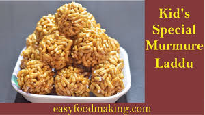 Murmura Laddu Recipe Puffed Rice Laddu Lai Ke Laddu Quick Kids Rec Recipes Puffed Rice Sweet And Salty