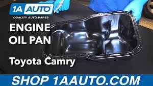 Genuine toyota oil pump gasket for 2001 toyota sequoia. How To Replace Engine Oil Pan 92 01 Toyota Camry Youtube