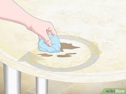 This completely vintage piece still looks gorgeous, and it should. 3 Ways To Clean A Marble Top Table Wikihow