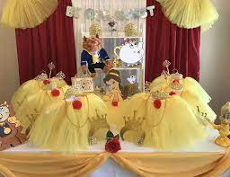 Disney Princess Party Birthday Beauty And The Beast Birthday Party Catch My Party Princess Theme Party Disney Princess Party Princess Birthday Party