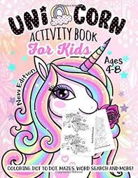 Download Pdf Unicorn Activity Book For Kids Ages 4 8 A Fun Kid Workbook Game For Learning Coloring Dot To Dot In 2020 Book Activities Unicorn Books Coloring Books