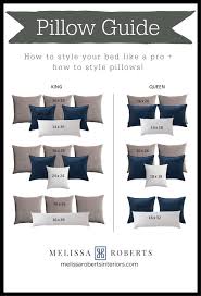 How To Style Your Bed Like A Pro Melissa Roberts Interior Design Home Decor Blog In 2020 Throw Pillows Bedroom Master Bedrooms Decor Home