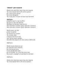 2 To The 1 To The 1 To The 3 Song Lyrics Cloze Song Activity Avenir By Louane Current Songs Cloze Activity Songs