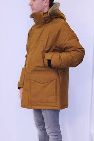 Parka imperméable multifonction, manteau habillé en laine et doudoune longue oversize : Lacoste Parka Longue Matelassee Camel Sport Aventure