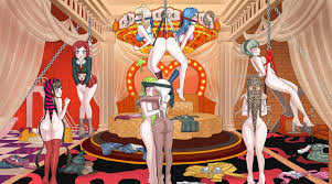 V3 girls having fun in the love hotel : rR34danganronpa