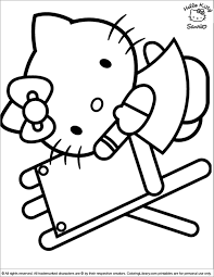 Simply click on the printable hello kitty coloring picture you want to color. Hello Kitty Printable Coloring Page For Kids Coloring Library