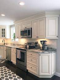 Jsi Cabinetry S Wheaton Cabinets With Fantasy Brown Granite Countertop In 2020 Budget Kitchen Remodel Kitchen Design Kitchen Remodel Countertops