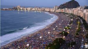 Book with ease today and save up to 40% off self catering accommodation in copacabana beach. Pope Francis Celebrates Brazil Mass On Copacabana Beach Bbc News