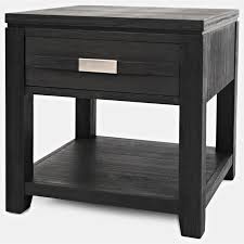 Shop target for black end & side tables you will love at great low prices. Altamonte Black End Table W Drawer Shelf By Jofran Furniture