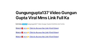 Gungun Gupta Viral MMS Video: The Untold Story Behind The Headlines