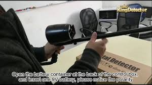 For more privacy when treasure seeking, the gold. A Video For Md 3050 Metal Detector Assembling Adjusting By King Detector