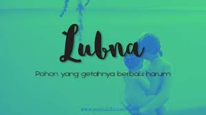 Maksud hana dan perkataannya dalam bahasa inggeris. Arti Nama Lubna Posbunda